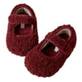 thumbnail image 1 of REDARER Warm Winter Boots for Girls Cozy Lined Casual Shoes for Toddler Little Kid Big Kid Outdoor Play,Size:3.5-4 Years, 1 of 7
