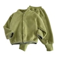thumbnail image 1 of REDARER Winter Girls Outfits Lined with Pants Toddler Kids Two Piece Outfits Warm for Cold Weather,Kids Clothing,Size:4-5 Years, 1 of 3