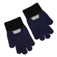 thumbnail image 1 of REDARER Winter Kids with Five Finger Design for Boys Girls Soft Knitted Children Hand Mittens Cozy Warm,Size:4-8 Years, 1 of 3