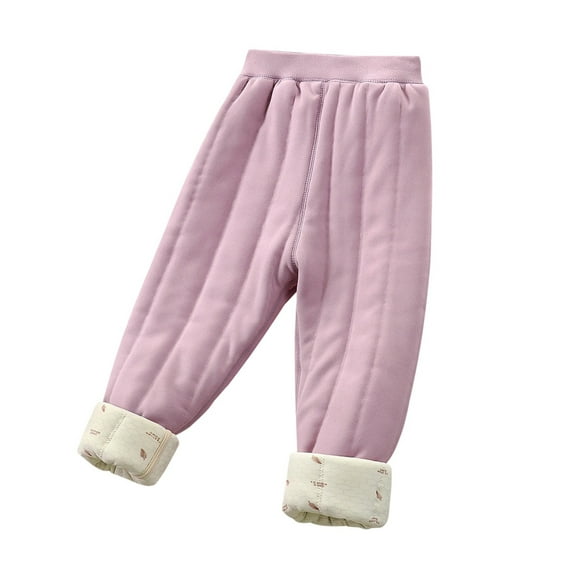 REDARER Winter Pants for Boys Warm Lined Trousers Thick Triple Layer Cold Weather Comfortable Kids Bottoms,Size:16-18 Years