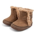 thumbnail image 1 of REDARER Winter Warm Lined Boots for Toddler Girls Non Sole Soft Comfortable First Walking Shoes Outdoor,Winter Boots,Girls Boots,Size:5, 1 of 7