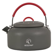REDCAMP 0.8L Mini Outdoor Camping Kettle, Aluminum Water Pot with Carrying Bag, Compact Lightweight Tea Kettle