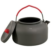 REDCAMP 1.4L Outdoor Camping Kettle, Aluminum Campfire Tea Kettle for Stove Top, Lightweight Water Coffee Pot w/ Carry Bag