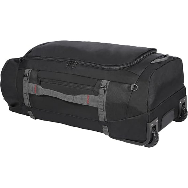 REDCAMP 120L Foldable Rolling Duffle Bag with Wheels, Extra Large Travel Luggage Collapsible Duffel Bag
