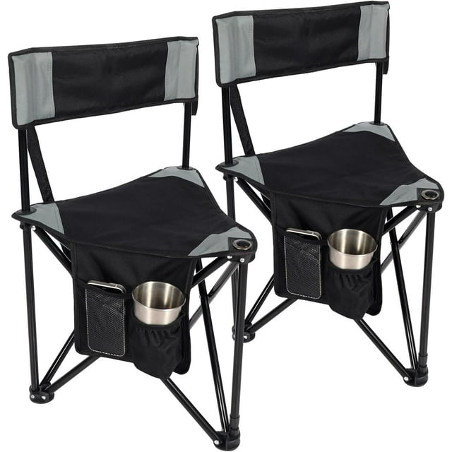 REDCAMP 2Pack Tripod Chairs Folding, Lightweight Portable Tripod Seat