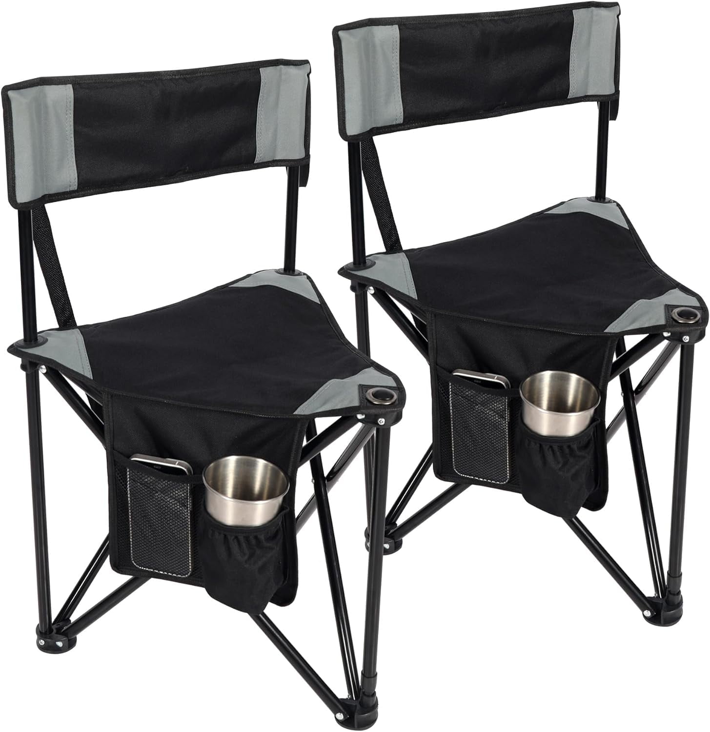 Camp stool with backrest hotsell