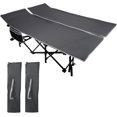 thumbnail image 1 of REDCAMP 2 Person Oversize Camping Cots for Adults, 56'' Extra Wide Sleeping Cots Heavy Duty, XXXL Cots Portable for Outdoor Indoor Office, Grey, 1 of 18