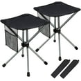 thumbnail image 1 of REDCAMP 2PCS Camping Stool,Small Folding Chair,15.7" Lightweight Folding Stool Compact Backpacking Stool with Carry Bag, 1 of 7