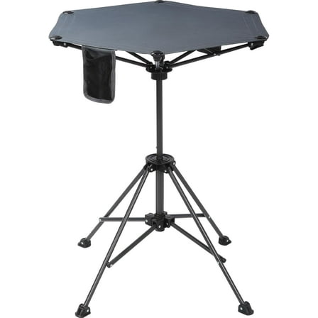 REDCAMP 30" Folding Bar Height Table, Lightweight Portable Ootdoor Bar Tables Camping Table with Carry Bag for Cocktail Parties Restaurant Beach
