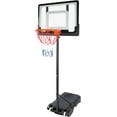 thumbnail image 1 of REDCAMP 5.2-7ft Kids Height-Adjustable Basketball Hoop, Portable Backboard System Stand with Wheels, 1 of 9