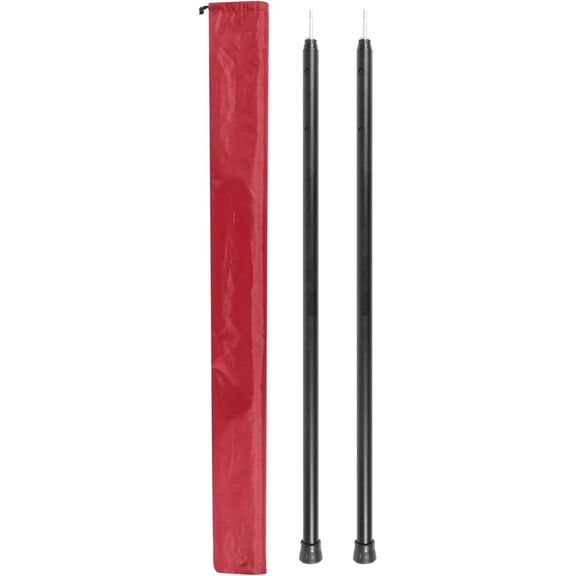REDCAMP Adjustable Camping Tarp Poles, Aluminum Telescoping Portable Awning Poles for Camping Backpacking Hiking, 36in to 95in