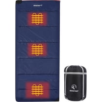 REDCAMP Cotton Flannel Sleeping Bag for Camping Backpacking, Adults Cold Weather Envelope Sleeping Bags with 4lbs Filling