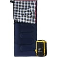 REDCAMP Big Tall Cotton Flannel Cold Weather Sleeping Bag for Camping