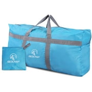 REDCAMP Extra Large 31'' Duffle Bag 96L Blue Lightweight, Waterproof Travel Duffel Bag Foldable for Men Women