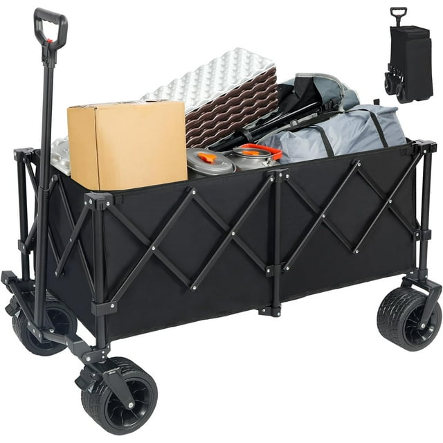 REDCAMP Extra Large Collapsible AllTerrain Wagon Cart, Heavy Duty