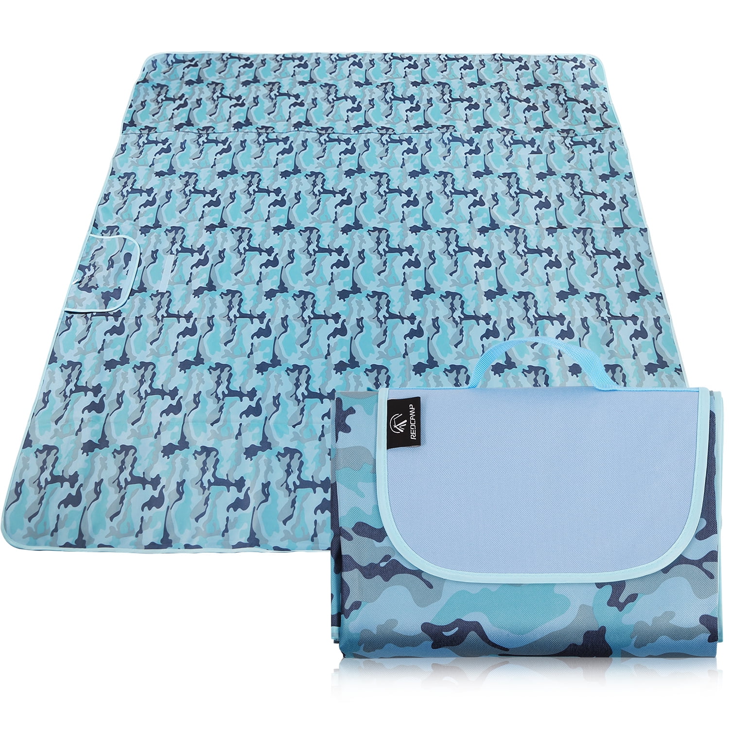 REDCAMP Extra Large Picnic Blanket Waterproof Sandproof, Foldable Beach