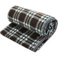 thumbnail image 1 of REDCAMP Fleece Sleeping Bag Liner Thicker for Adult Warm or Cold Weather,73in Long Full Sized Zipper Camping Blanket for Outdoor Indoor Used with Sack, 1 of 9