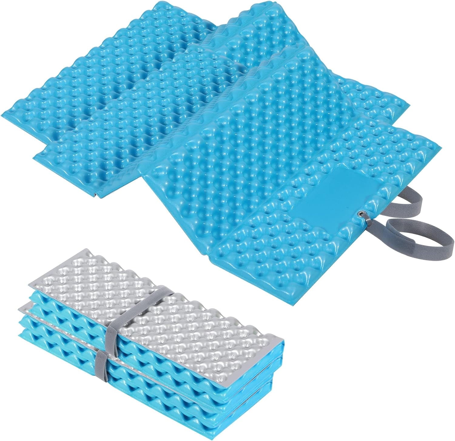 REDCAMP Foam Backpacking Sit Pad 2 PCS, Ultralight Foldable Z Hiking