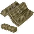 thumbnail image 1 of REDCAMP Foam Sitting Mat for Backpacking, Aluminum Foil Ultralight Foldable Z Seat Pad for Outdoors Camping Hiking,Green,2 Pack, 1 of 8
