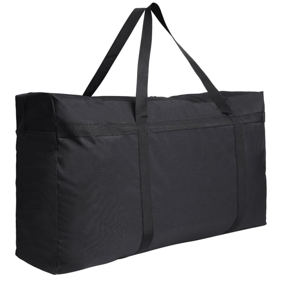 REDCAMP Foldable Travel Bag Large Sports Bag 180L Lightweight Waterproof Tote Bag for Camping Moving Storage Black