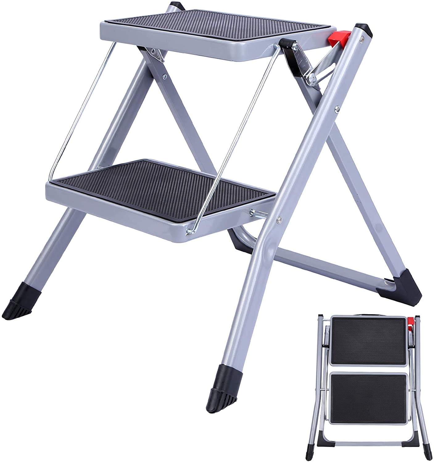 Small 2 step folding ladder outlet