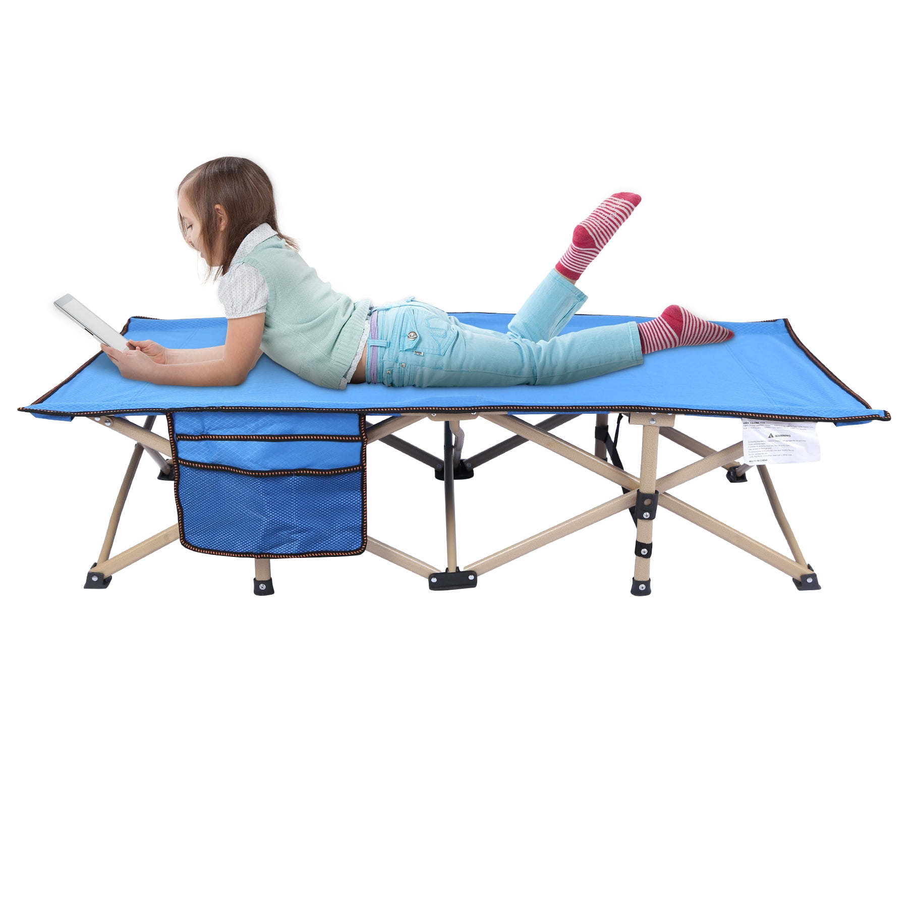 REDCAMP Folding Kids Cot for Sleeping Portable Toddler Cot Bed