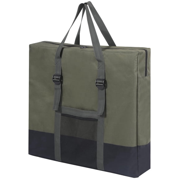 REDCAMP Folding Table Storage Bag, WaterProof Carry Bag with Handles for Folding Picnic Camping Card Table, Green