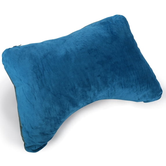 REDCAMP Memory Foam Camping Pillow Lightweight Small Travel Pillow with Removable Pillow Cover Easy to Clean Bright Navy