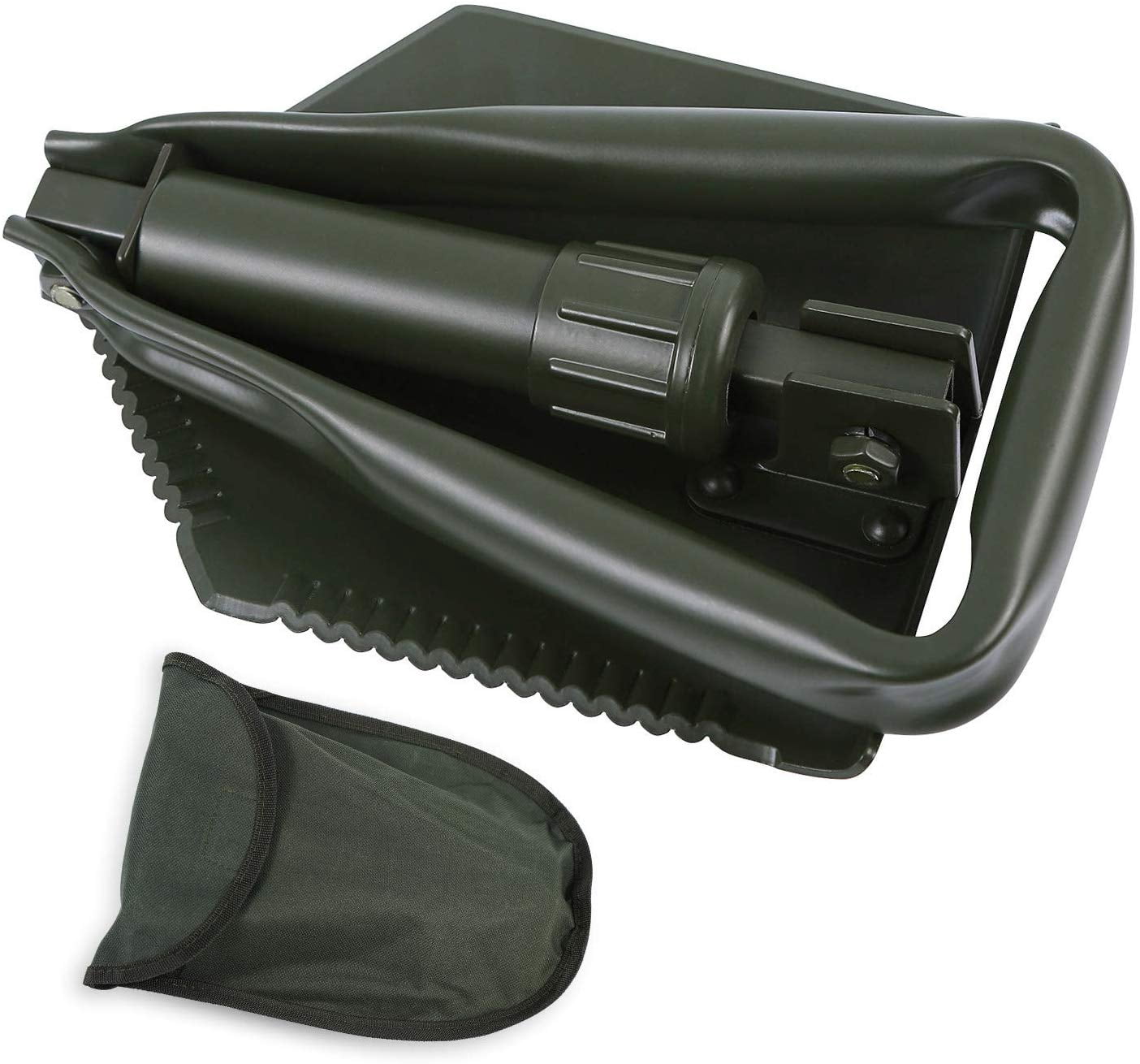 REDCAMP Military Folding Handle Shovel, Entrenching Survival tool