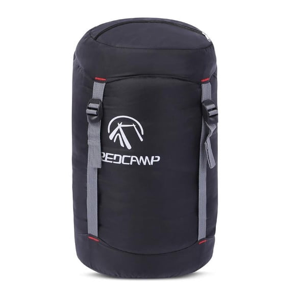 REDCAMP Nylon Compression Stuff Sack, 10L/17L/27L/40L Lightweight Sleeping Bag Compression Sack Great for Backpacking, Hiking and Camping,Blue/Yellow/Army Green/Black