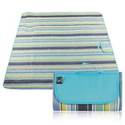 REDCAMP Outdoor Picnic Blanket Waterproof, 78.7 In.x78.7 In. Beach Blanket with Shoulder Strap