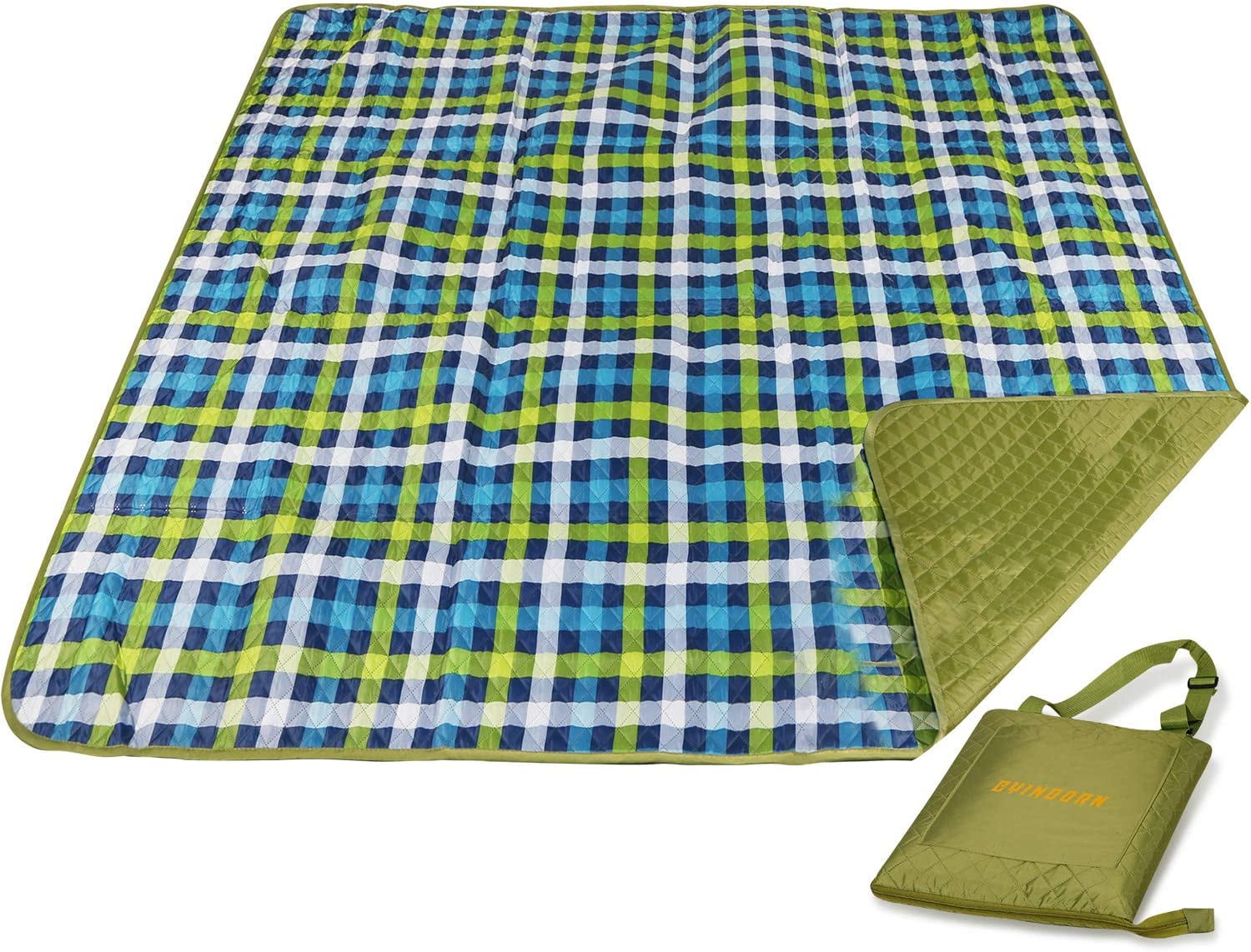 REDCAMP Outdoor Picnic Blanket Waterproof and Sandproof, Large Foldable