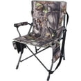 thumbnail image 1 of REDCAMP Oversized Hunting Chairs for Blinds, Portable Folding Camo Camping Chairs for Adults Hunting Seats with Hard Arms for Outside Outdoor, Camouflage, 1 of 18