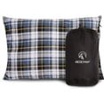 thumbnail image 1 of REDCAMP Small Camping Pillow Lightweight and Compressible, Flannel Travel Pillow with Removable Pillow Cover, 1 of 6