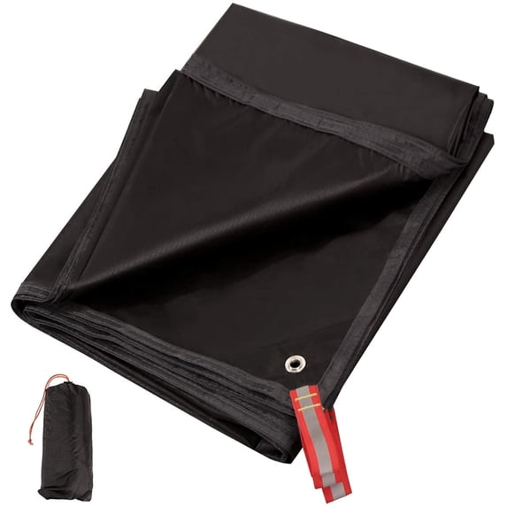 REDCAMP Ultralight Tent Footprint, PU 2000 Waterproof Camping Tarp with Drawstring Carrying Bag for Ground Camping Hiking Hammock Beach