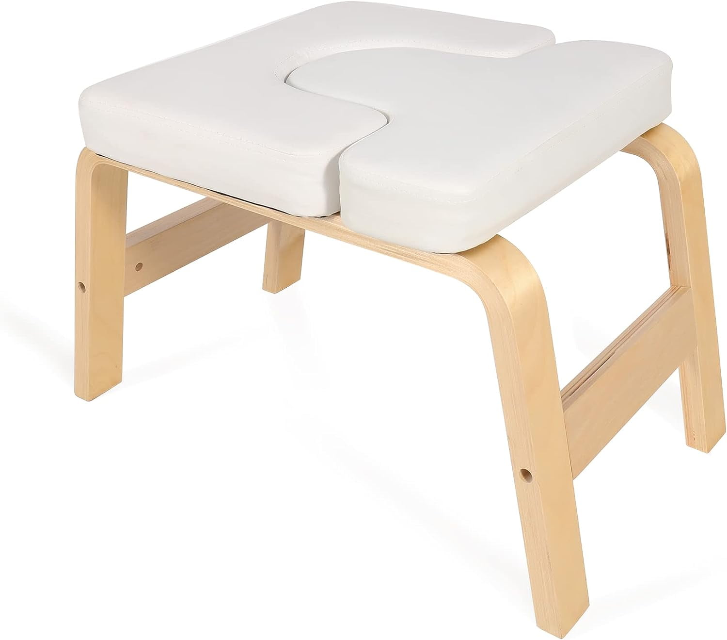 REDCAMP Yoga Headstand Bench,Yoga Inversion Bench with Wood Frame and ...