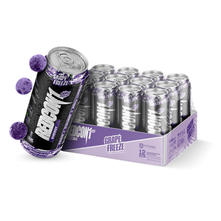 REDCON1 ENERGY- Grape Freeze - Walmart.com