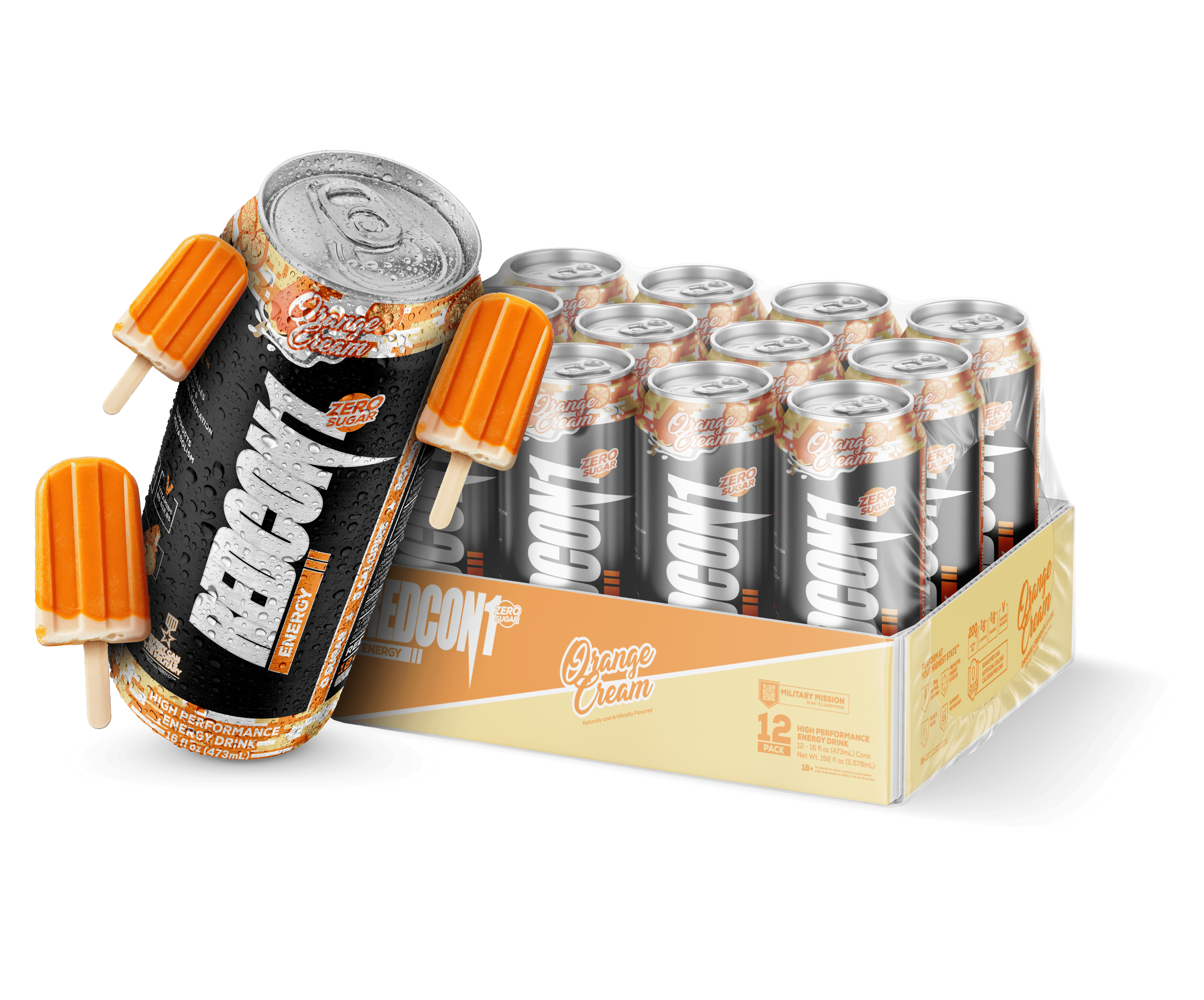 REDCON1 ENERGY- Orange Cream