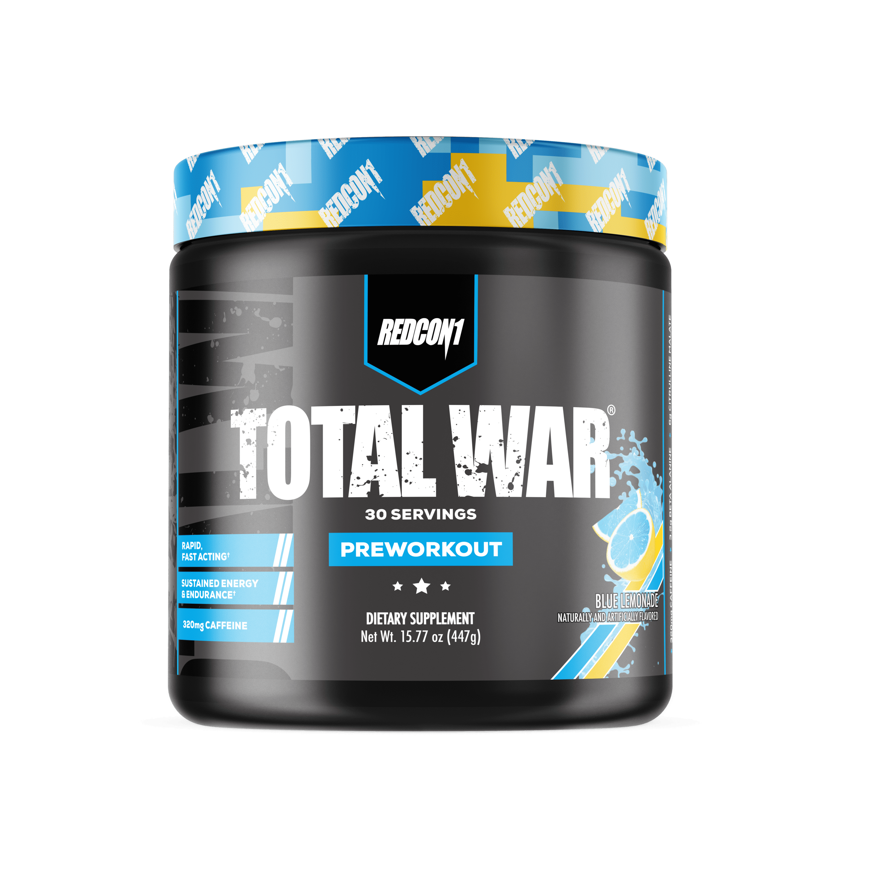 REDCON1 TOTAL WAR PRE-WORKOUT- Blue Lemonade