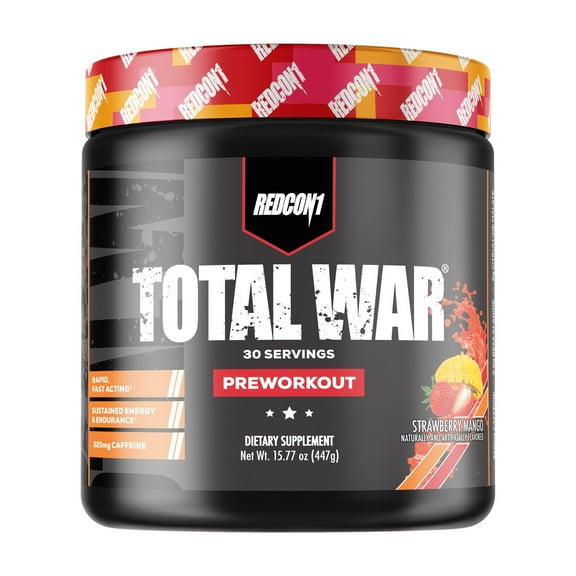REDCON1 TOTAL WAR PRE-WORKOUT- Strawberry Mango
