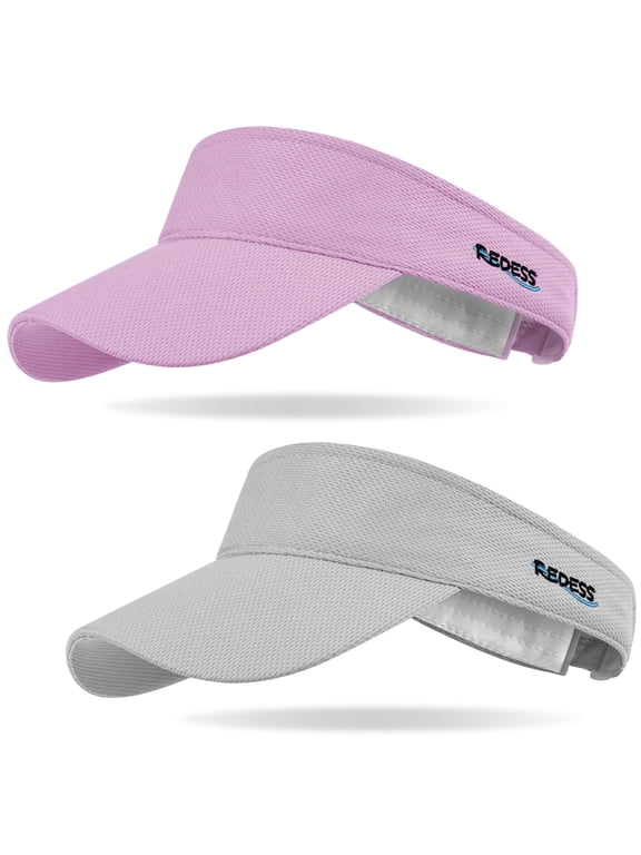2Pcs Sport Sun Visor Hats for Women and Men Golf Cycling Fishing Tennis Running
