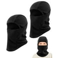 thumbnail image 1 of REDESS Balaclava Face Mask for Kid,Warm Fleece Windproof Ski Mask Cap for Boy and Girl,Black 2 pack, 1 of 6