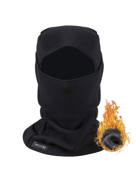 Balaclava Face Mask for Men/Women,Warm Fleece Windproof Ski Mask and Motorcycle,Warmer Winter Sports Cap Black