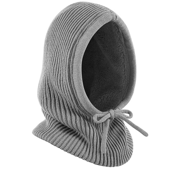 REDESS Winter Balaclava Face Ski Mask Knit Hood for Women and Men,Black