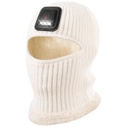 REDESS Balaclava with Light Face Mask for Kid,Unisex USB Rechargeable LED Headlamp Balaclava Black
