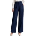 thumbnail image 1 of REDESS Dress Pants for Women Wide Leg Pant Business Casual Flowy Palazzo Pants with Pocket,XS-2XL, 1 of 8