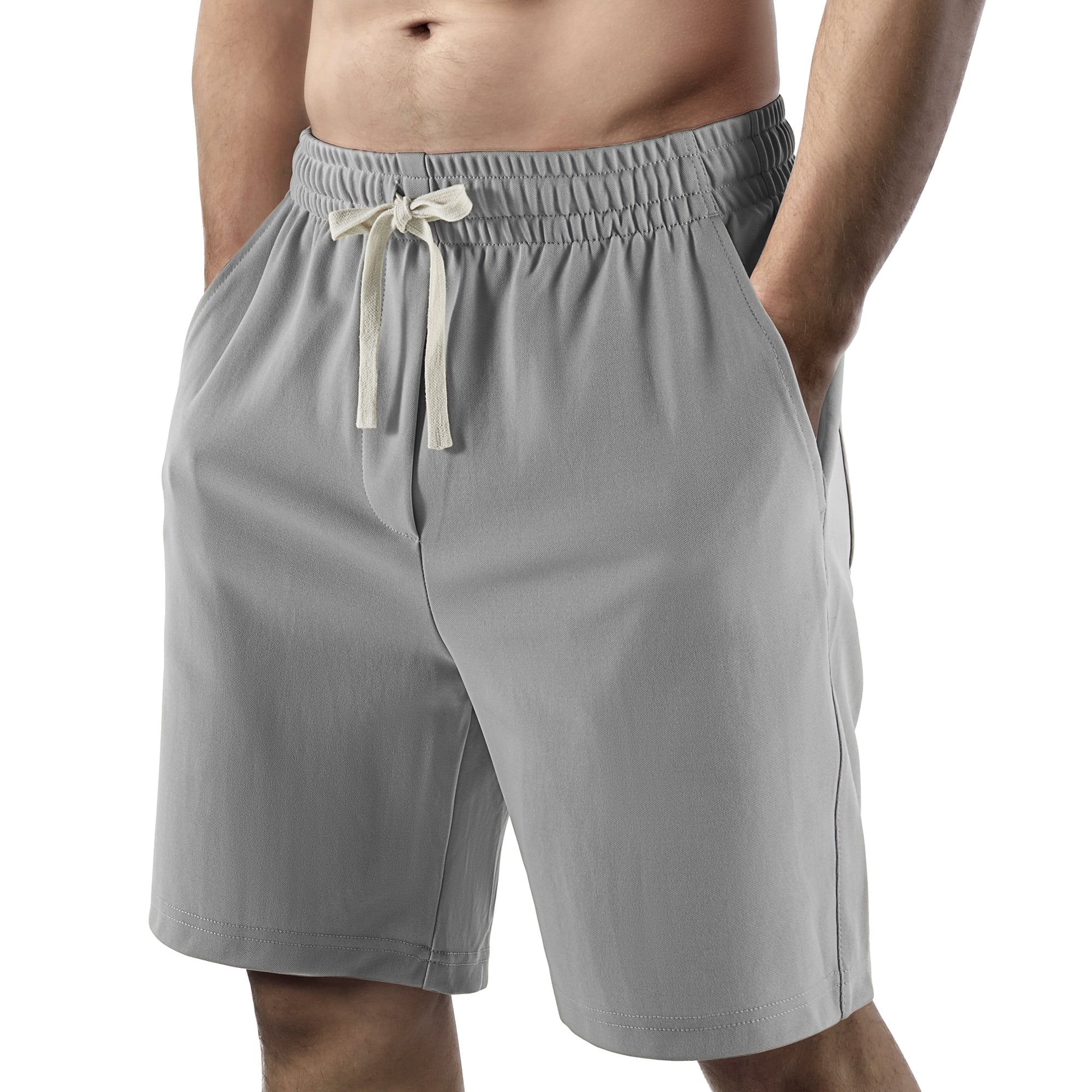 Reddss REDESS, Men's Casual Shorts, XL, Light Grey, 95% Polyamide - Walmart.com