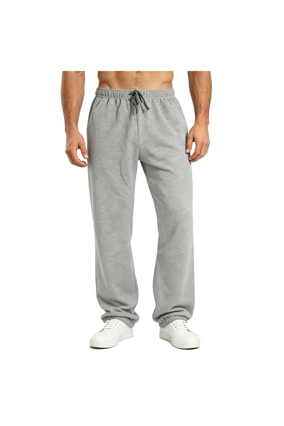 Mens Sweatpants with Pockets Stretch Soft Jogger Sweatpants for Workout Running Basketball Daily Casual Wear