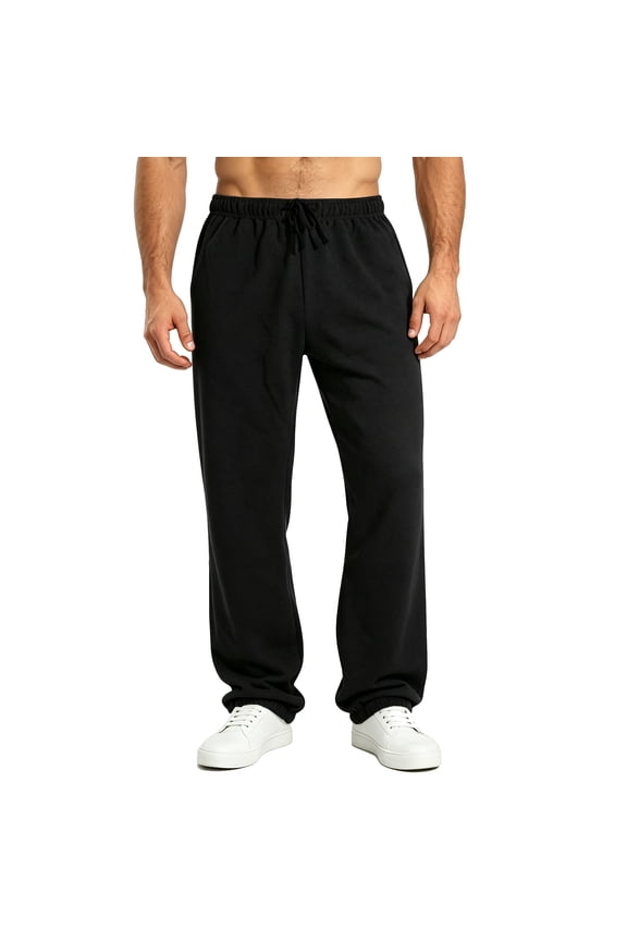Mens Sweatpants with Pockets Stretch Soft Jogger Sweatpants for Workout Running Basketball Daily Casual Wear