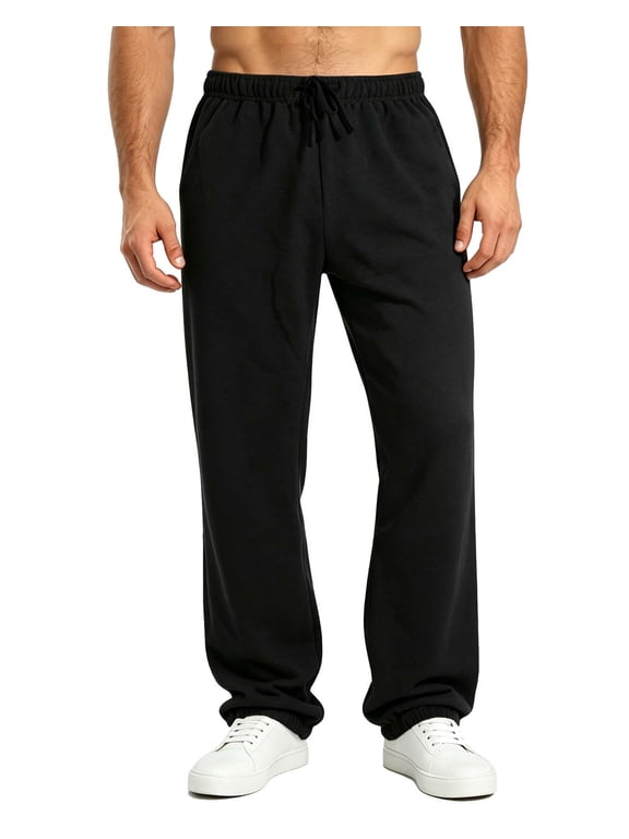 Mens Sweatpants with Pockets Stretch Soft Jogger Sweatpants for Workout Running Basketball Daily Casual Wear